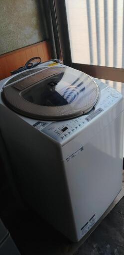 SHARP プラズマクラスター 洗濯乾燥機 8kg インバーター付き 美品