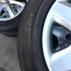 ABRAXAS 8\'0 ファンボード-セルシオ純正17インチ　ヨコハマ　バリ溝