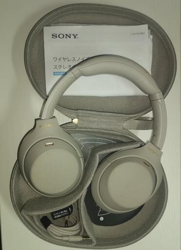 ソニーsony WH-1000XM4 イヤホン 2022.2購入 表面傷あり