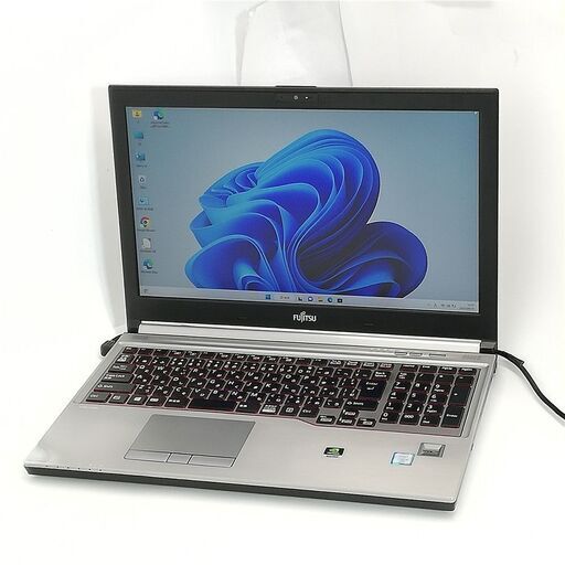 日本製 超高速SSD 15.6型 ノートパソコン 富士通 H760 中古良品 第6世代 Core i5 16GB 無線 NVIDIA Bluetooth Windows11 Office