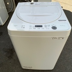 シャープ 洗濯機 5.5キロ 取付無料‼︎ 取付無料】シャープの5.5kg洗濯機