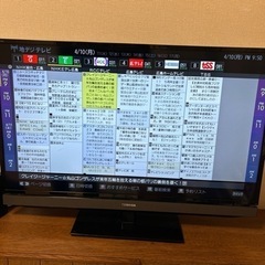 お話中　テレビ　40インチ