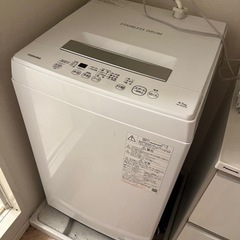 【取引中】東芝 洗濯機 ステンレスドラム