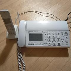電話機FAX機能付 Panasonic KX-PD301子機有り