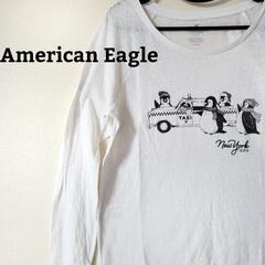 【ネット決済】【AMERICAN EAGLE】Tシャツ 薄手 長袖