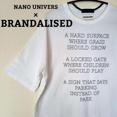 【ネット決済】【BRANDALISED】Tシャツ 半袖 美品　オ...