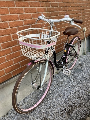 シェリール　子供用自転車　26インチ　ビターブラウン シェリール 子供用自転車 26インチ ビターブラウン