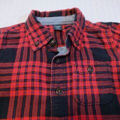 チェック柄★Babygap 長袖シャツ80サイズ