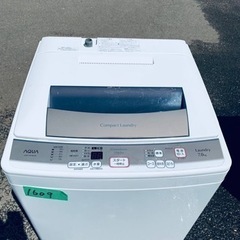 ✨2016年製✨1609番 AQUA✨電気洗濯機✨AQW-KS70D‼️