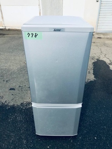 ③778番 三菱✨冷凍冷蔵庫✨MR-P15A-S‼️