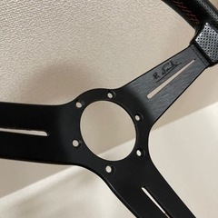 正規品 NARDI スポーツタイプラリー 34Φディープ SPORTS タイプラリー ブラックレザー/ブラックスポーク（34φ） 200本