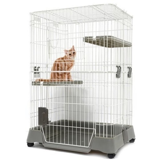 最終値下げ【美品】マルカン キティゲージ1400  チンチラ 猫  ペットゲージ キティケージ1000 ブラウン│マルカンの製品一覧｜ペット用品