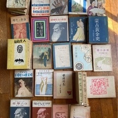 昭和初期　古書　30-40冊　段ボールいっぱい　希少文学　小説