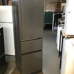 O2304-376 三菱ノンフロン冷凍冷蔵庫 MR-CX30F-H形 2021年製 300L 動作確認