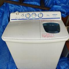 HITACHI 2層式洗濯機 PS-55AS2 5.5KG 美品✨