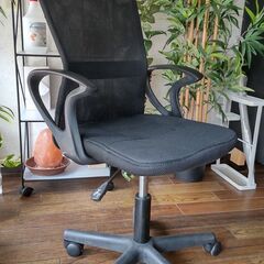 オフィスチェア＜黒＞　椅子