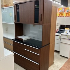 お買い得?松田家具 2面レンジボード モダンstyle 国産 日本製 2886