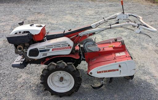 【高品質】 鹿児島発 三菱セル始動ディーゼル耕うん機MS60D タイヤ新品 その他