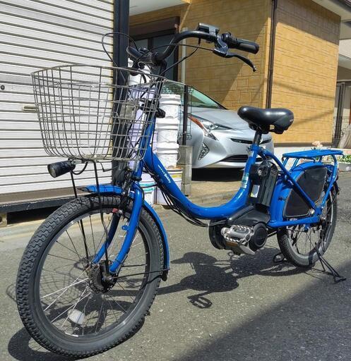 【商談中】電動アシスト自転車　ヤマハ　PAS Babby 20インチ　ブルー　バッテリー8.7ah 充電器付き　チャイルドシートオプション！