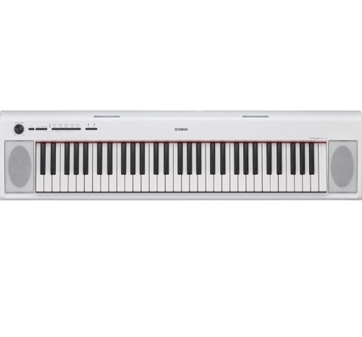 YAMAHA 電子キーボード ホワイト NP-12WH