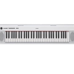 YAMAHA 電子キーボード ホワイト NP-12WH