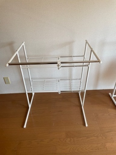 美品 押入れ 収納 ハンガーラック 2つセット