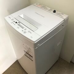 都内近郊送料無料 東芝 洗濯機 4.5㎏ AW-45M7 2019年製