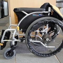 ☆ MATSUNAGA 自走式車いす ネクストコア・プチ NEXT-10B オレンジ 低床 軽量 コンパクト 車椅子 車イス 介護用品 松永製作所 札幌 東区 北20条店