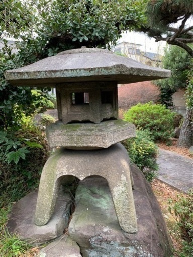 燈籠　石灯籠　引き取り限定 石灯篭 引き取り限定 灯篭 庭 日本庭園