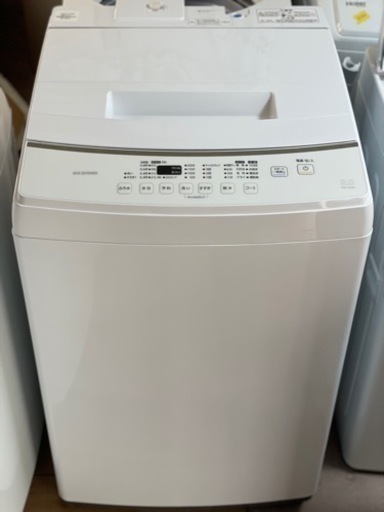 送料・設置込み　洗濯機　8kg IRIS OHYAMA 2021年