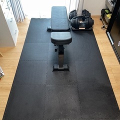 トレーニングベンチ・ダンベル・ジョイントマット