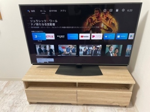 延長保証(6年)あり ❣️SHARP 4T-C50DN2 2022年製 50V型 液晶テレビ