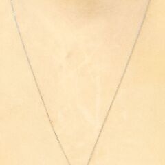 K18WG ダイヤモンド ネックレス 品番n21-457