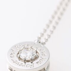 K18WG ダイヤモンド ネックレス 品番n21-457