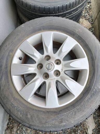 ヴィンテージ復刻 A030 日産純正ホイール DUNLOP タイヤセット 215/60