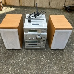 Sony cmt-j100 CD MD  ステレオコンポ　ソニー