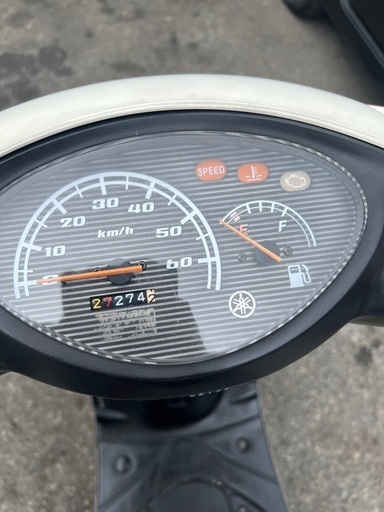 ヤマハ ジョグ SA36J オイル交換済み 実走行27274km セル1発 4スト