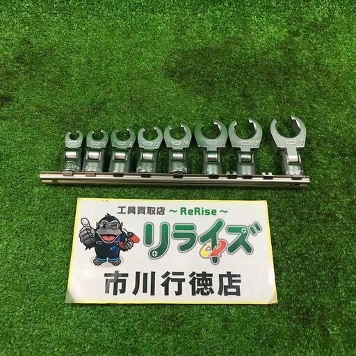 TONE クロウフットレンチ8点セット【市川行徳店】【店頭取引限定】【中古】管理番号：IT0GTZNFC7N8