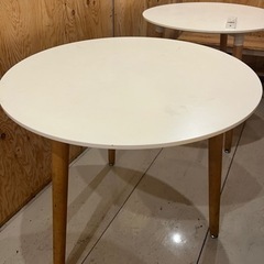 丸テーブル 白 80cm