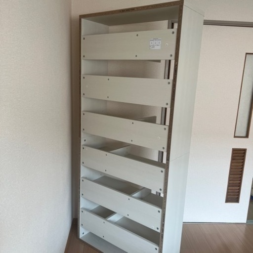 収納家具 オープン本棚(メトリー1880 WW) ニトリ