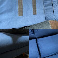 NOYES（ノイエス）ソファ　オットマン付き　中古品