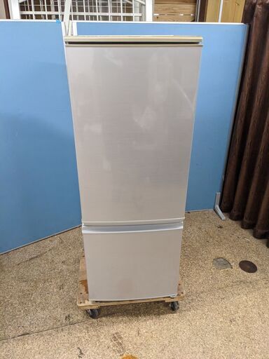 SHARP 167L「つけかえどっちもドア」耐熱100℃のトップテーブル採用!!2ドア冷蔵庫 2013年製 SJ-17Y-S