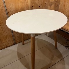 テーブル 白 80cm