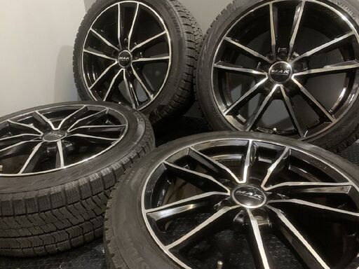 BS BLIZZAK VRX2 225/45R17】18年製バリ溝 スタッドレス【MAK 