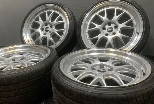 【LIONHART LH-FIVE 245/35R21 285/30R21】夏タイヤ【BBS風 LM-Rタイプ 21インチ 9J/10J5HPCD120+30/+40】レクサスLS BMW等　(VTH713)クレジットカード QRコード決済可能