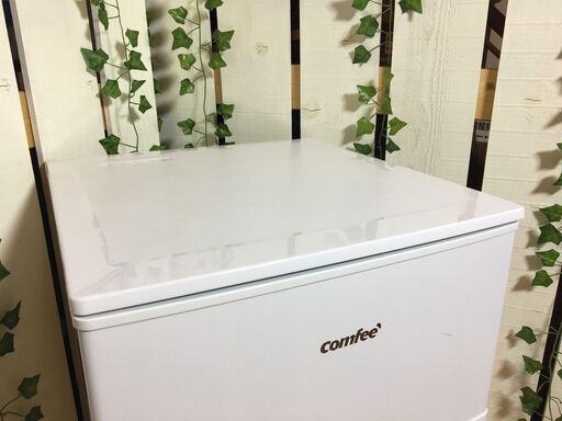 【愛品館八千代店】保証充実comfee　2021年製90L　直冷式2ドア冷蔵庫RCT90WH