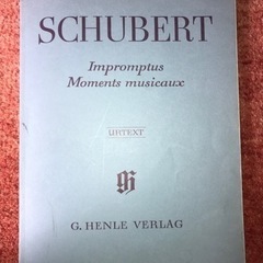 Schubert Impromptus 楽譜