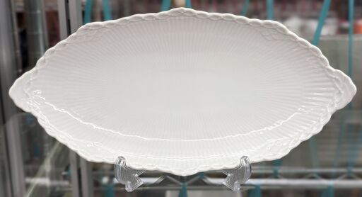 ☆ジモティー割引有り☆Copenhagen ホワイト･ハーフレース ピックルディッシュ ag-gf065