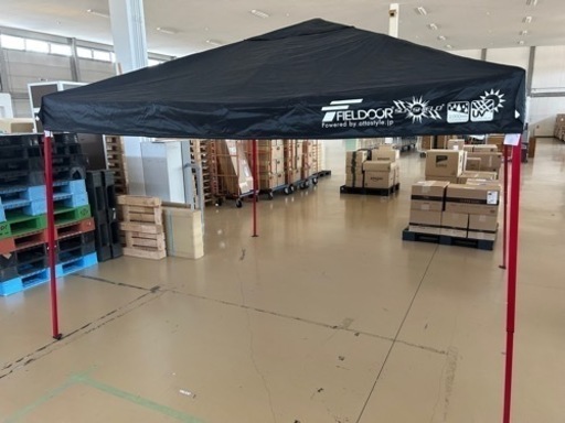 【配送無料】タープテント 3m×3m （屋内使用）※テント、収納袋、ペグ、ロープ付き
