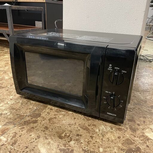 YAMAZEN ヤマゼン 電子レンジ MRT-S177 2022年製 ブラック